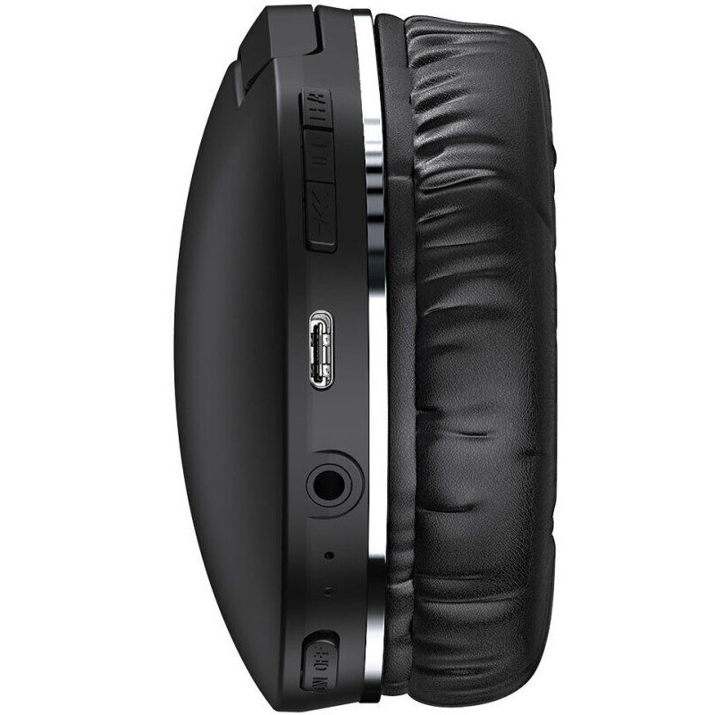 Накладні бездротові навушники Baseus Encok Wireless headphone D02 Pro (NGTD01030) (Black) в магазині vchehle.ua