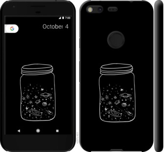 

Чехол Космос в банке для Google Pixel XL 729275