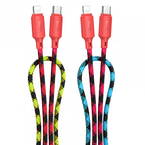 Дата кабель Hoco X116 Meridian Type-C to Lightning 27W (1m)