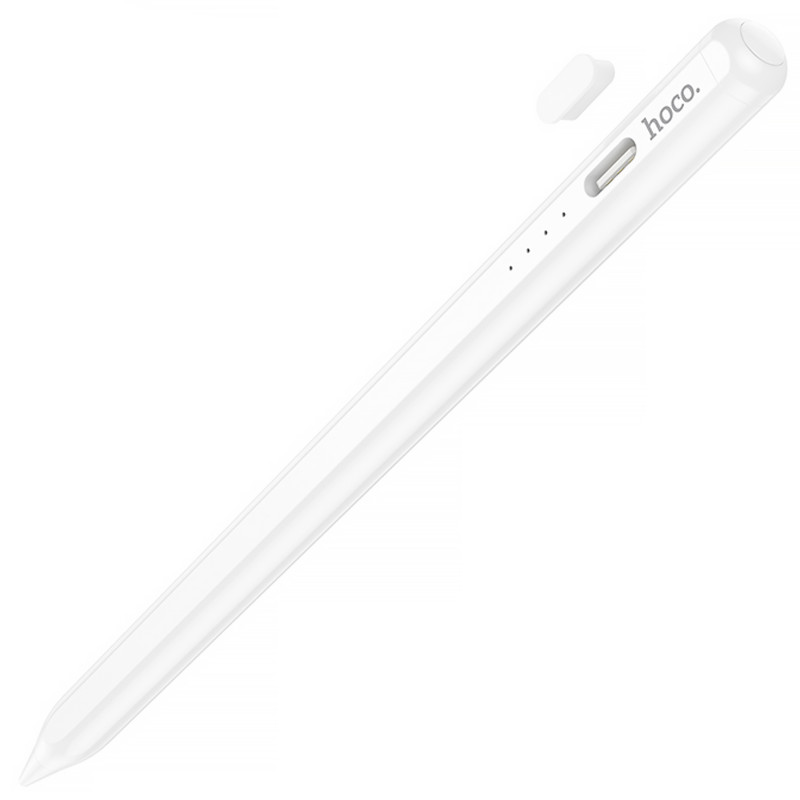 Фото Стілус Hoco GM114 Smart active Pad розроблений capacitive pen for iPad (White) на vchehle.ua