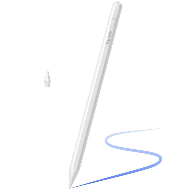 Стілус Baseus Smooth Writing 2 Series Dual Charging (Active version) (SXBC080102) (White)