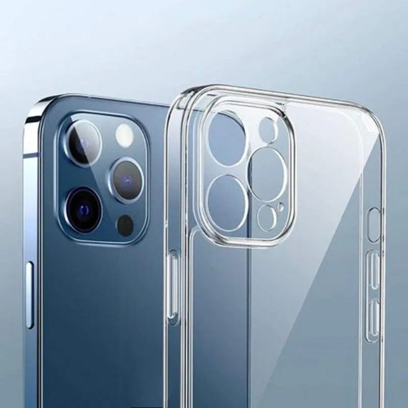 Фото TPU чехол Epic Transparent 1,5mm Full Camera для Apple iPhone 12 Pro (6.1") (Бесцветный (прозрачный)) на vchehle.ua