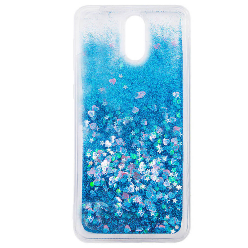 

TPU чехол Liquid hearts для Xiaomi Redmi 8a (Бірюзовий) 786400