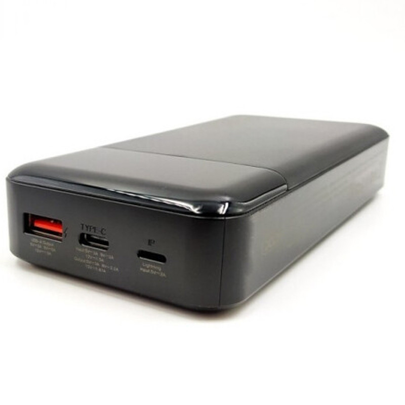 Фото Портативний ЗП Power Bank XO PR192 PD20W/QC18W 20000 mAh (Black) на vchehle.ua