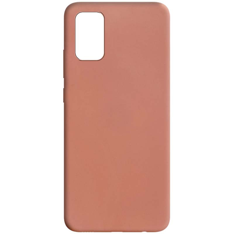 Силиконовый чехол Candy для Samsung Galaxy A02s / M02s (Rose Gold)