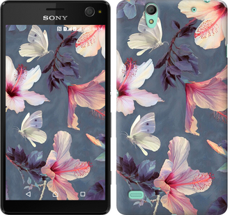 

Чохол Намальовані квіти на Sony Xperia C4 E5333 596295