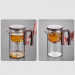 Купить Чайник для заваривания TeaPot D-28 Small pretty waist 720ml (Transparent) на vchehle.ua