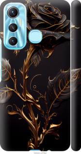 Чохол Троянда 3 на Infinix Hot 11