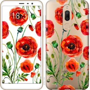 

Чехол Нарисованные маки для Meizu M6T 744054