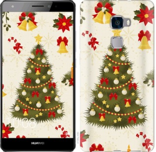 

Чехол Новогодняя елка для Huawei Mate S 759931