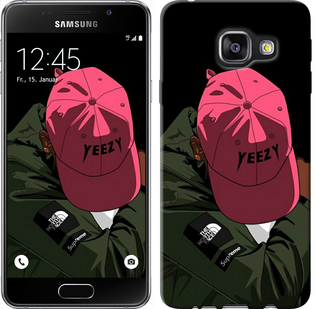

Чехол logo de yeezy для Samsung Galaxy A3 (2016) A310F 630100