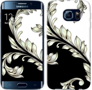 Чехол White and black 1 для Samsung Galaxy S6 Edge G925F