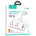 Замовити Подовжувач Hoco AC12A Reise (PD30W/1C3A) + Socket (White) на vchehle.ua