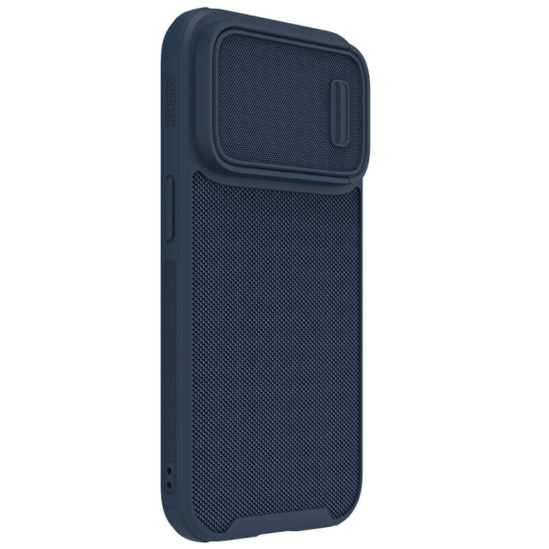 Фото TPU+PC чохол Nillkin Textured S Magnetic на Apple iPhone 14 Pro (6.1") (Blue) в маназині vchehle.ua