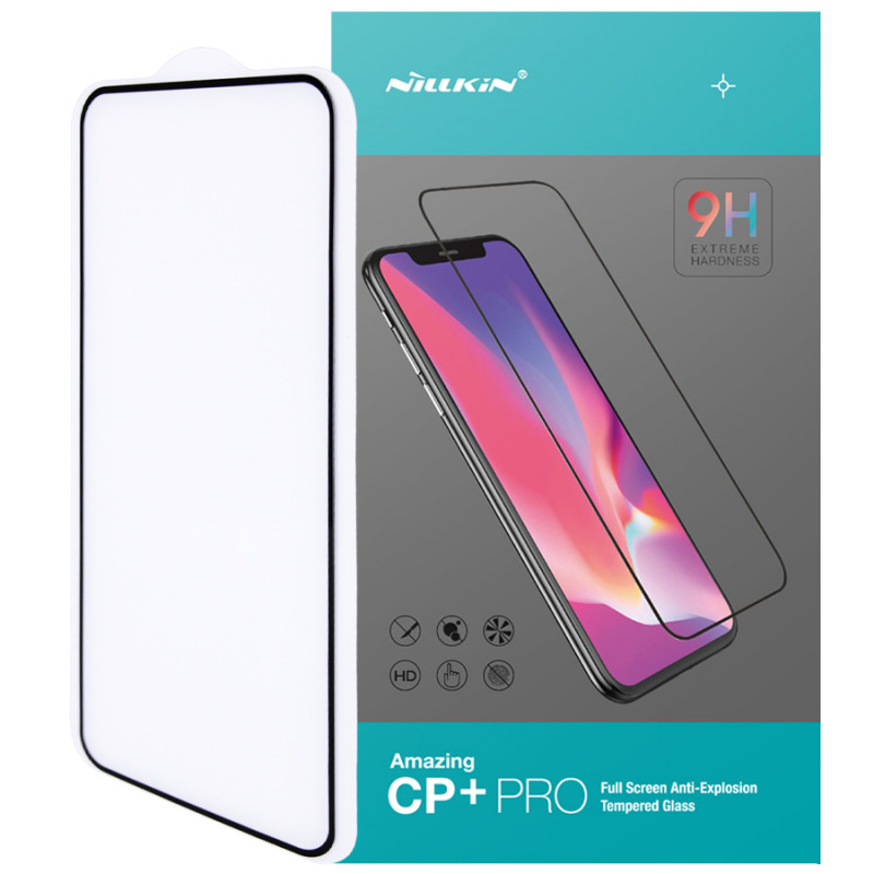 Защитное стекло Nillkin (CP+PRO) для Xiaomi K30/Poco X3 NFC/X3 Pro/Mi 10T/Mi 10T Pro/Mi 10T Lite (Черный)