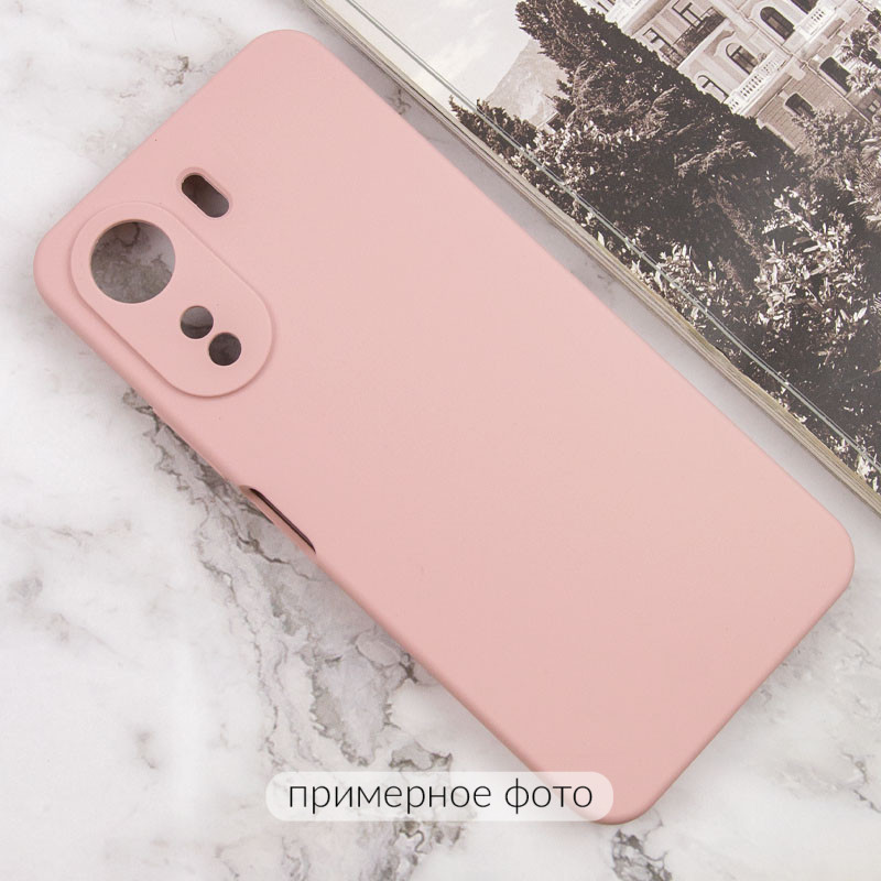 Фото Чохол TPU GETMAN Liquid Silk Full Camera на Xiaomi Redmi 13C / Poco C65 (Рожевий / Pink Sand) на vchehle.ua