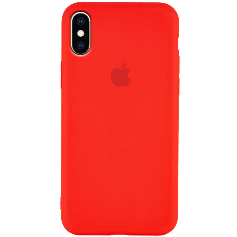 

Чехол Silicone Case Slim Full Protective для Apple iPhone XS Max (6.5") (Красный / Red) 713177