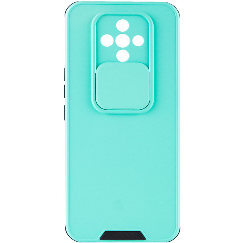 Фото TPU+PC чехол Lens series для TECNO Spark 6 (Мятный) в магазине vchehle.ua