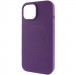 Чохол Silicone Case Full Protective (AA) NO LOGO with Magnetic Safe на Apple iPhone 15 Plus (6.7") (Фіолетовий / Amethyst)