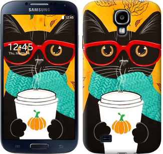 

Чехол Осенний кот для Samsung Galaxy S4 i9500 580824