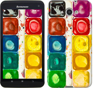

Чохол Палітра фарб на Lenovo S930 549814