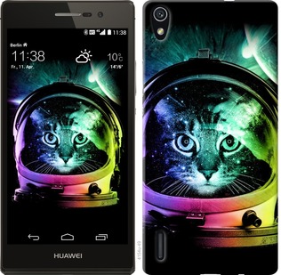 

Чохол Кіт-астронавт на Huawei Ascend P7 634032