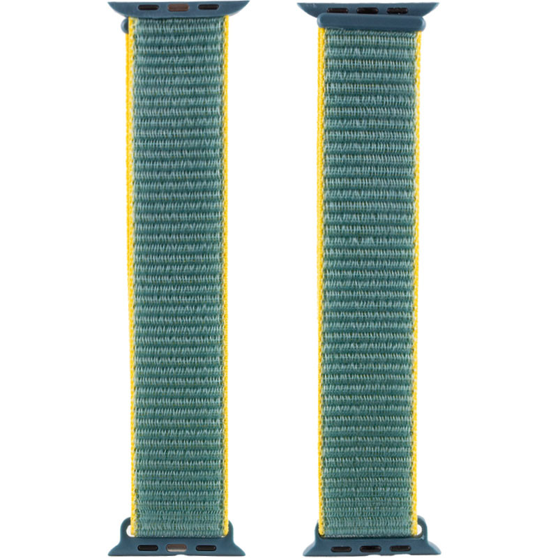 Ремінець Nylon для Apple Watch 38/40/41/42mm(ser.10) (Жовтий / Bright Yellow)