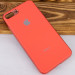 Фото TPU чехол Matte LOGO для Apple iPhone 7 plus / 8 plus (5.5") (Розовый  / Coral) на vchehle.ua