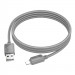 Фото Дата кабель Hoco X113 Beneficio USB to Lightning (1m) (Gray) на vchehle.ua