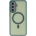 Фото Чохол TPU Bloom with Magnetic Safe на Samsung Galaxy A35 (Green) на vchehle.ua