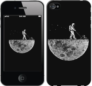 Чохол Moon in dark на iPhone 4