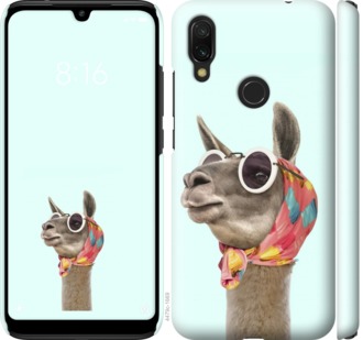 

Чехол Модная лама для Xiaomi Redmi 7 753275