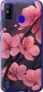Чехол Пурпурная сакура для Tecno Spark 6 Go KE5