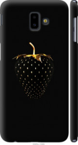 Чехол Черная клубника для Samsung Galaxy J6 Plus 2018