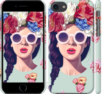

Чохол Дівчина з квітами на iPhone SE 2020 915720