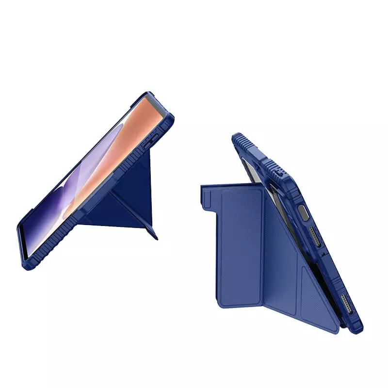 Чехол-книжка Nillkin Bumper Pro Multi-angle для Xiaomi Pad 7 / Pad 7 Pro (11.2") (Sapphire blue) в магазине vchehle.ua