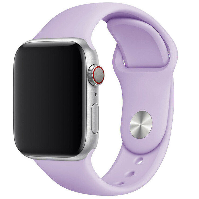 

Силиконовый ремешок для Apple watch 42mm / 44mm (Бузковий / Dasheen) 1058035