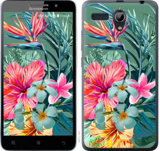 

Чохол Тропічні квіти v1 на Lenovo A616 844956