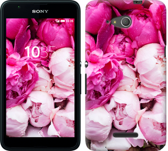 

Чехол Розовые пионы для Sony Xperia E4g 227087