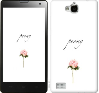 

Чохол Півонія на Huawei Honor 3C 754658