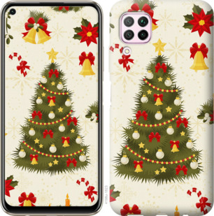 Чехол Новогодняя елка для Huawei Nova 6SE