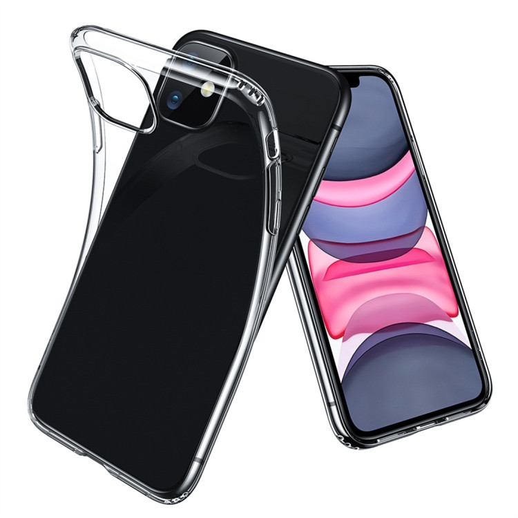 Фото TPU чехол Epic Transparent 1,5mm для Apple iPhone 11 (6.1") (Бесцветный (прозрачный)) на vchehle.ua