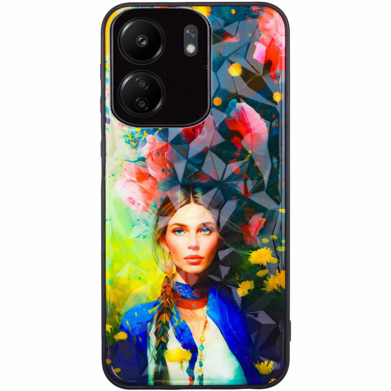 Фото TPU+PC чохол Prisma Ladies на Xiaomi Redmi 13C / Poco C65 (Peonies) на vchehle.ua