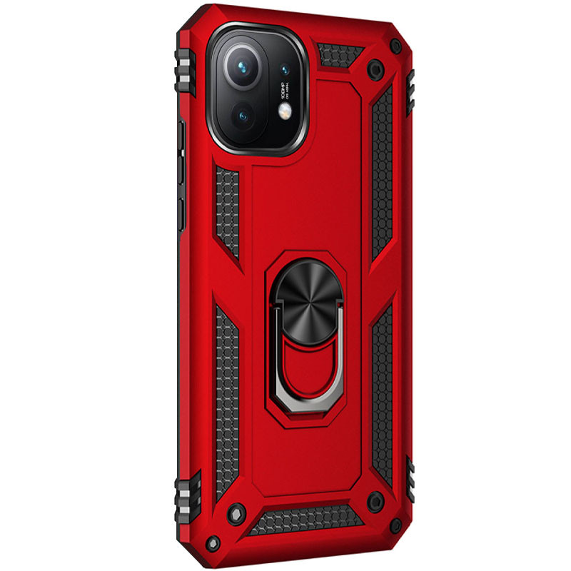 

Ударостійкий чохол Serge Ring for Magnet на Xiaomi Mi 11 (Червоний) 1117247