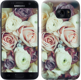 

Чехол Букет роз для Samsung Galaxy S7 G930F 452172