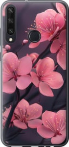 Чехол Пурпурная сакура для Huawei Y6p