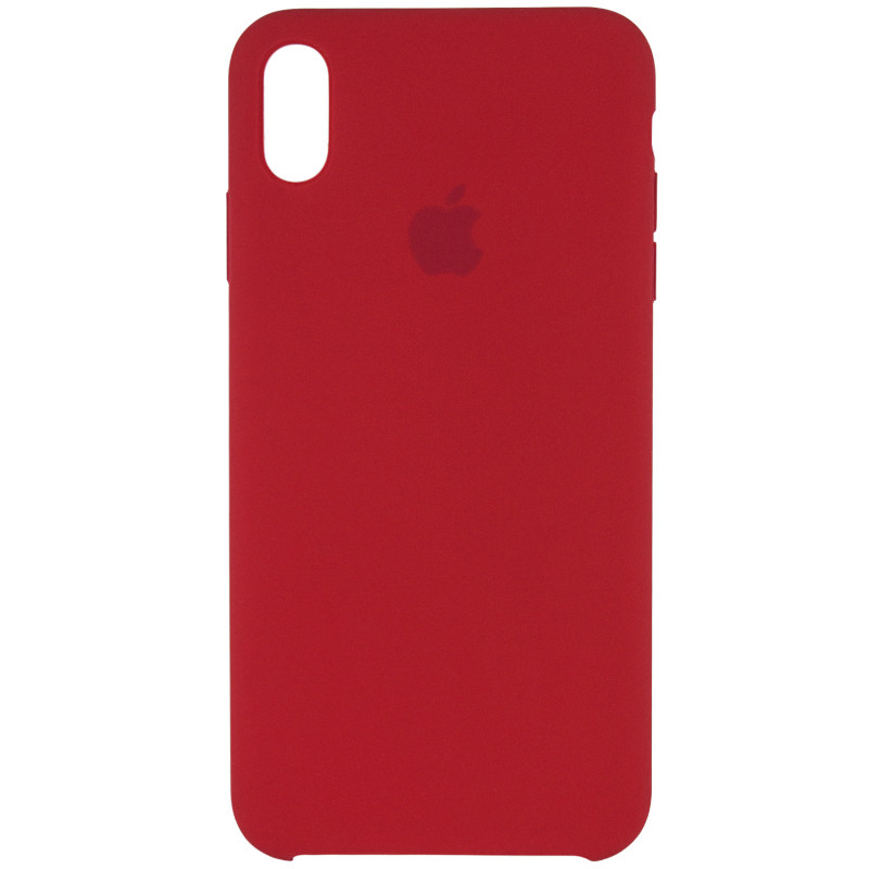 Чохол Silicone case (AAA) на Apple iPhone XS Max (6.5") в магазині vchehle.ua