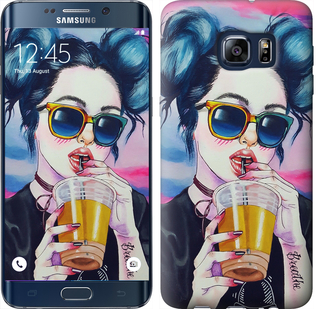 

Чехол Арт-девушка в очках для Samsung Galaxy S6 Edge Plus G928 246904