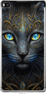 Чехол Кошка для Huawei Ascend P8