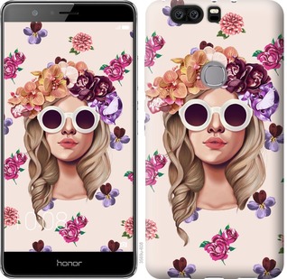 

Чохол Дівчина з квітами v2 на Huawei Honor V8 670902